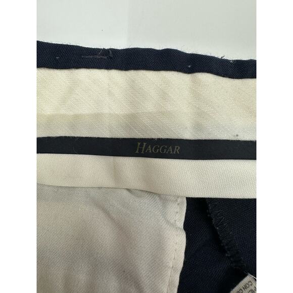 Hagger Mens Dress Pants Size 36x30 Navy Blue - Picture 5 of 15